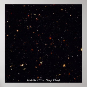 Poster Champ HubbleUltraDeepField, Champ Hubble UltraDeep