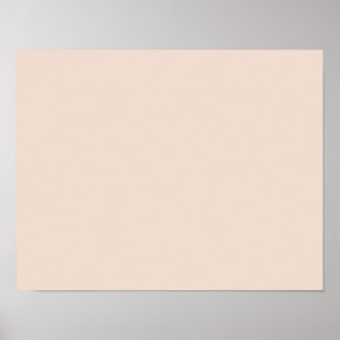 Poster champagne couleur rose