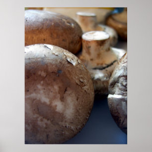 Poster Champignons de Crimini
