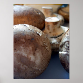 Poster Champignons de Crimini