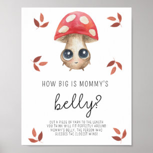 Poster Champignons - Quelle taille est l'affiche de jeu v