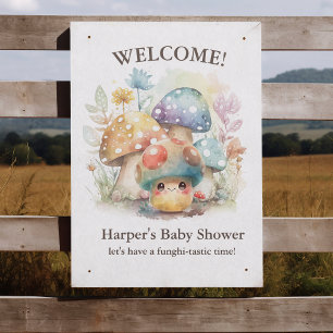 Poster Champignons Whimsical