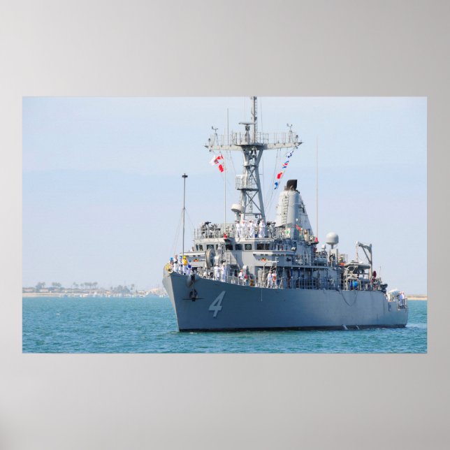 Poster Champion USS (MCM 4) (Devant)