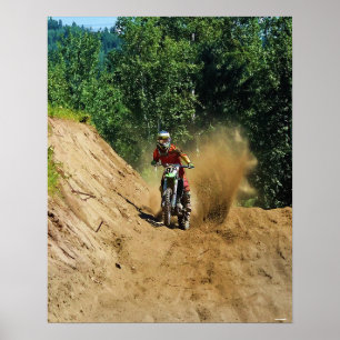 Poster Championnat de Motocross-Dirt-Bike