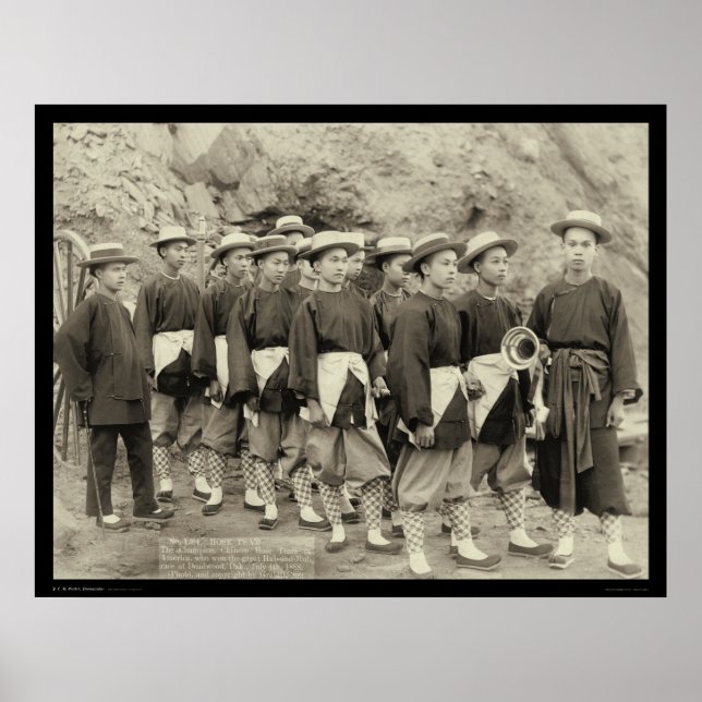 Poster Championne Chinoise Hose Team America SD 1888 (Devant)