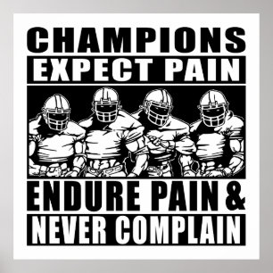 Poster Champions du football