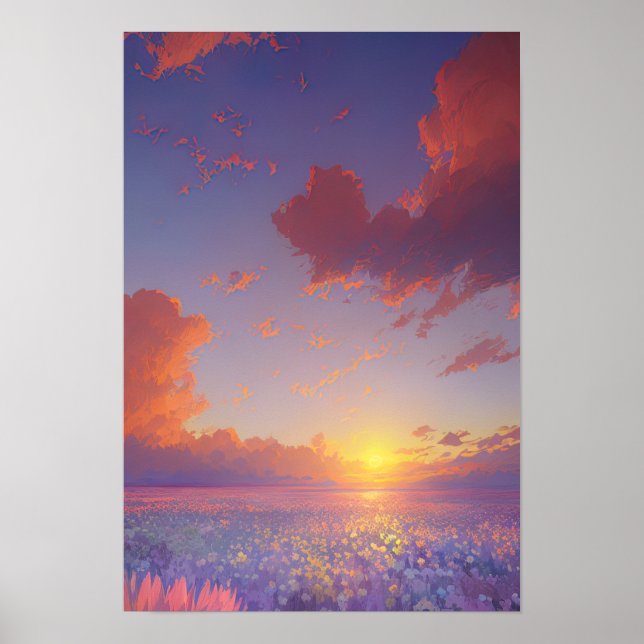 Poster Champs de rayonnement (Devant)