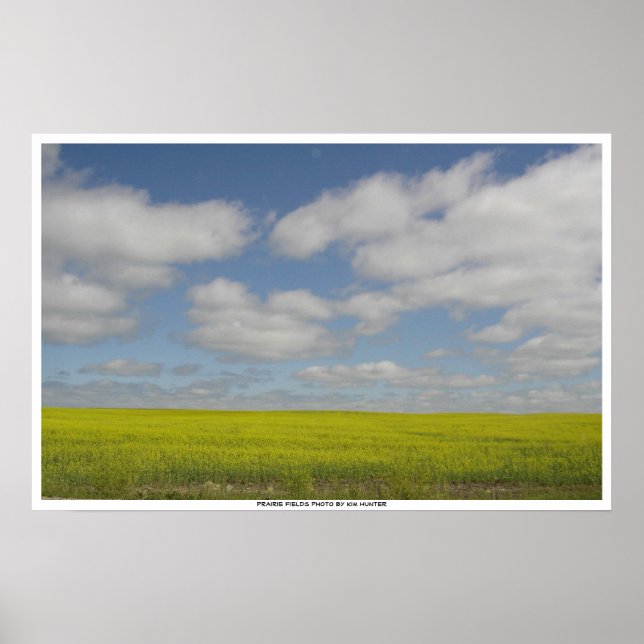 Poster Champs des Prairies Imprimer Imprimantes du paysag (Devant)