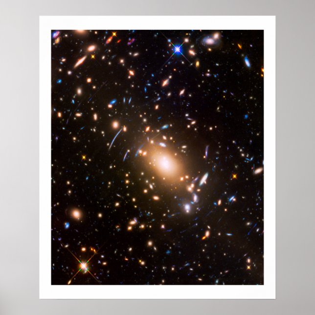 Poster Champs profonds de Hubble (Devant)