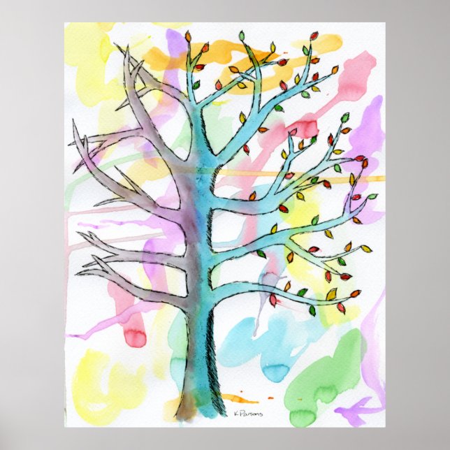 Poster Changement des saisons (Devant)