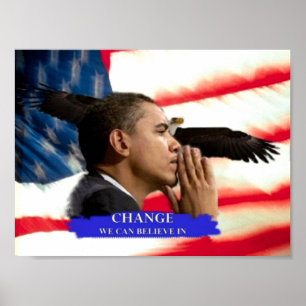 Poster Changement d'Obama