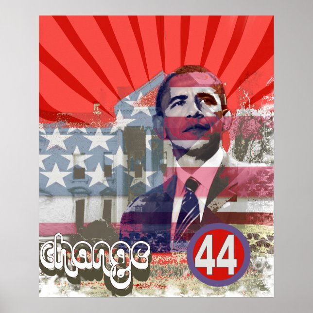 Poster Changement Obama (Devant)