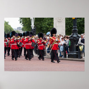 Poster Changer la garde au Palais de Buckingham