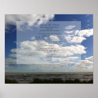 Poster Changer ma prière
