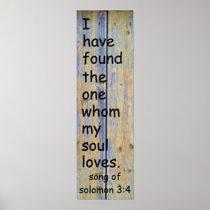 Poster Chanson de 3:4 de Solomon