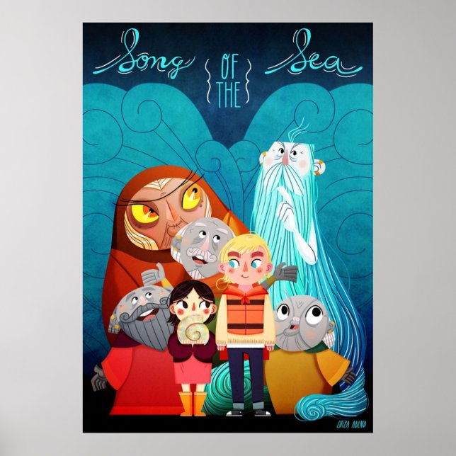 Poster Chanson de la mer (Devant)