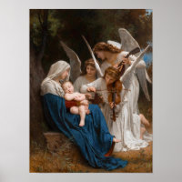 Chanson des anges de William-Adolphe Bouguereau