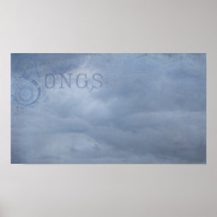 Poster Chansons Cloud