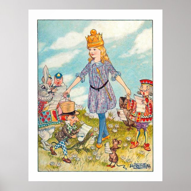 Poster Chansons d'Alice : Alice et ses amis (Devant)