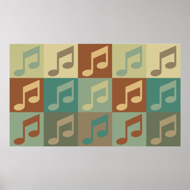 Poster Chanter de l'art pop (Devant)