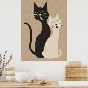 Poster Chanter des chats