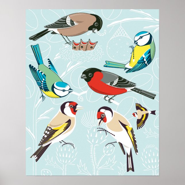Poster Chanter des oiseaux (Devant)