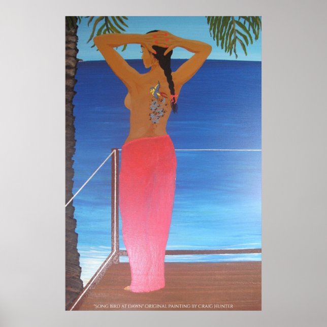 Poster Chanteur à l'aube (Devant)