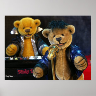 Poster Chanteur Dinky Bears