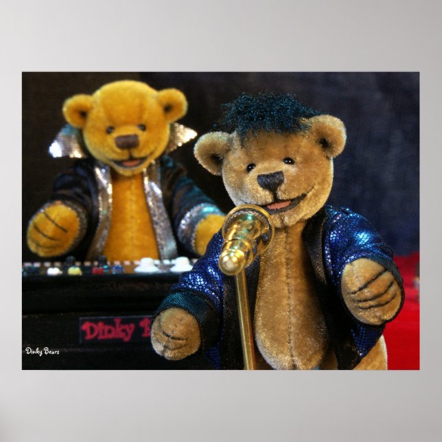 Poster Chanteur Dinky Bears (Devant)