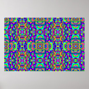 Poster Chaos coloré 5