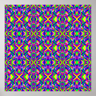 Poster Chaos Haut en Couleur 9
