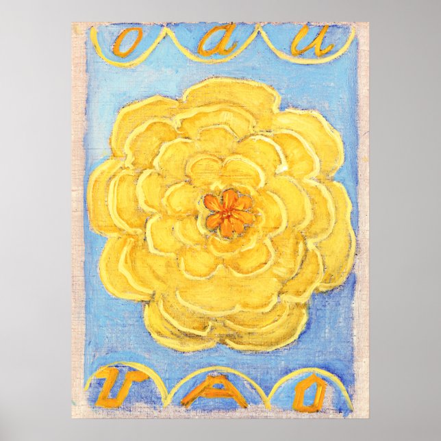 Poster Chaos Primordial 24 | Hilma af Klint | (Devant)