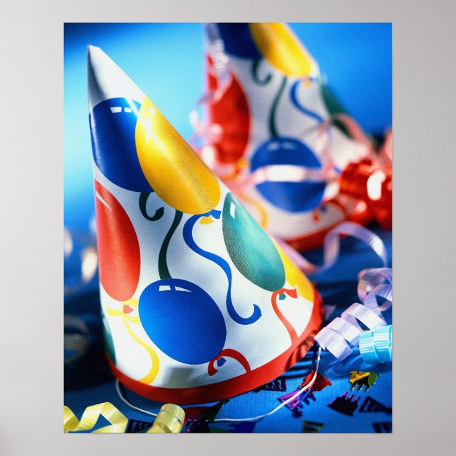 Poster Chapeaux de fête (Devant)