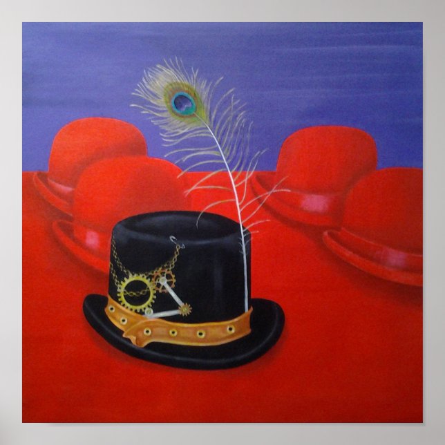Poster Chapeaux Steampunk (Devant)