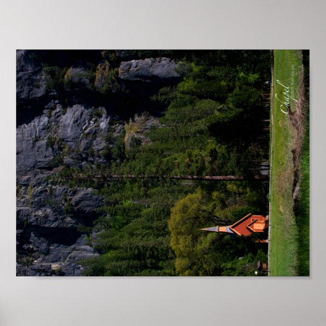 Poster Chapelle à Yosemite (Devant)