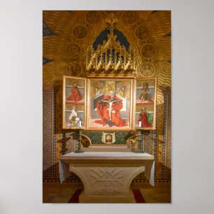 Poster Chapelle Altar, Eglise Matthias, Budapest, Hongrie