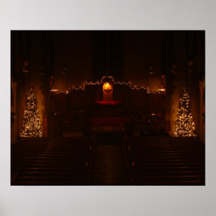 Poster Chapelle Harbison à Christmas Grove City College