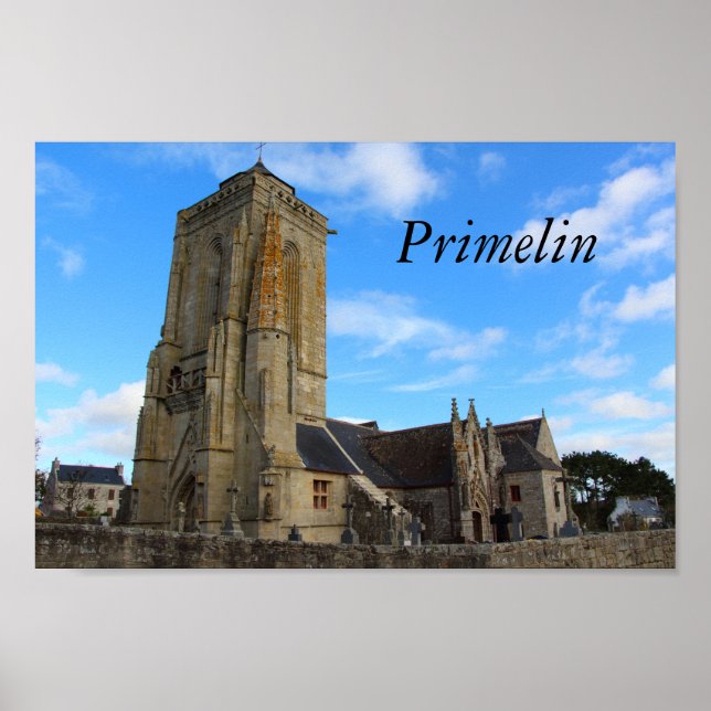 Poster Chapelle Saint Tugen à Primelin (Devant)