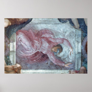 Poster Chapelle Sixtine Plafond 3