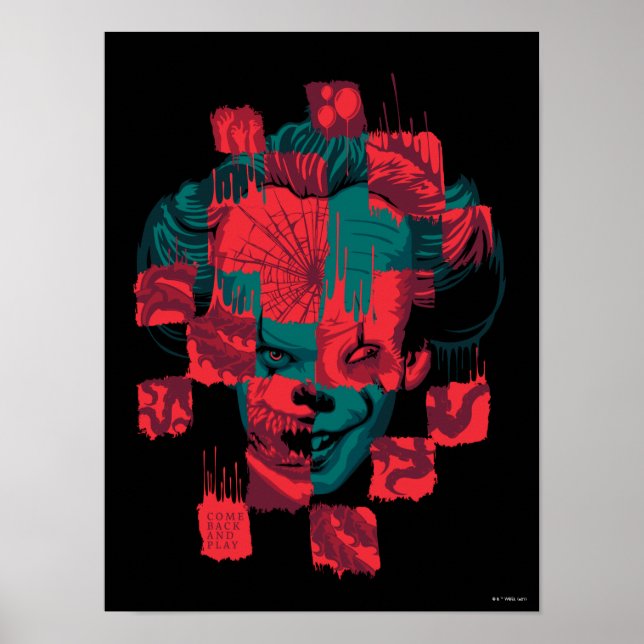 Poster Chapitre 2 | Pennywise - Revenez jouer (Devant)