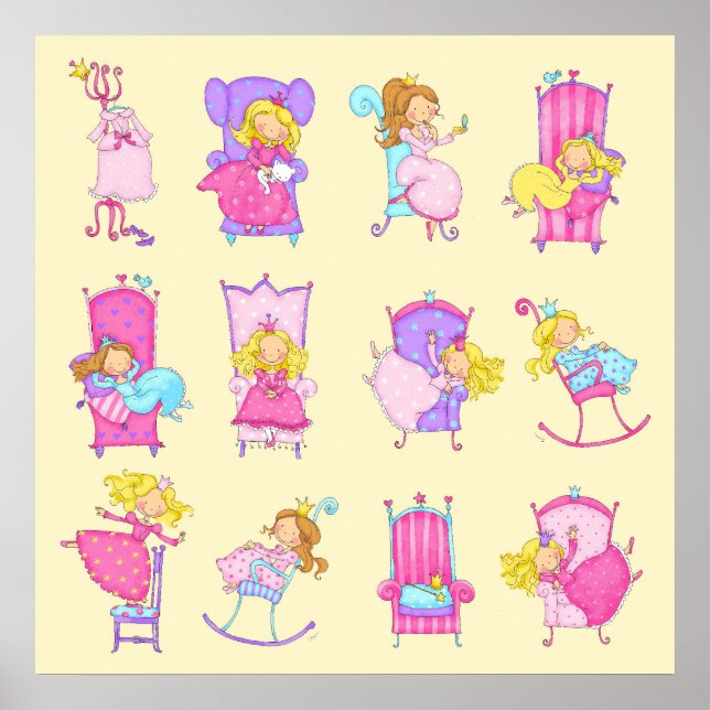 Poster Chaque fille est une princesse (Devant)