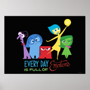 Poster Chaque jour est plein d'émotions