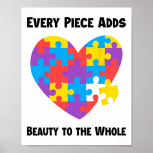 Poster Chaque Pièce Ajoute De La Beauté À L'Ensemble Du S