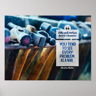 Poster Chaque Problème Comme Un Clou