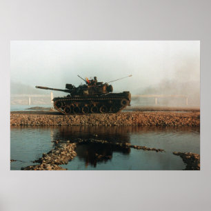 Poster Char de combat principal M60 Patton