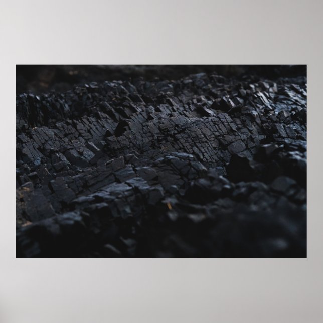 POSTER CHARBON NOIR (Devant)