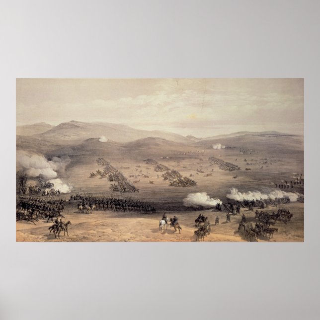 Poster Charge de la brigade de cavalerie légère (Devant)