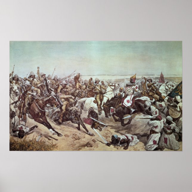 Poster Charge des 21e Lancers à Omdurman 2 (Devant)