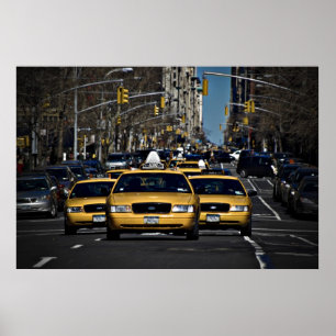 Poster Charge jaune de cabine