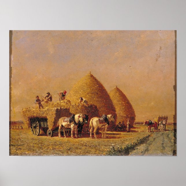 Poster Chargement du panier (Devant)